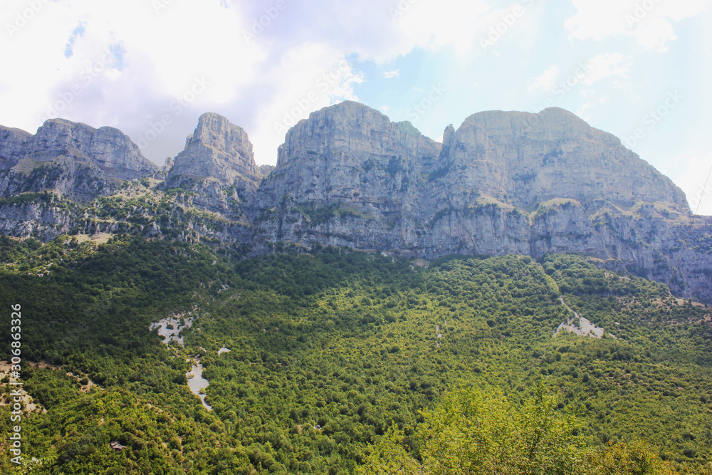 Astraka peak of Mount Tymfi Epirus Greece