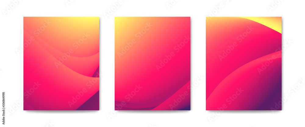 Abstract gynecology medicine background. Modern fluid waves banner.