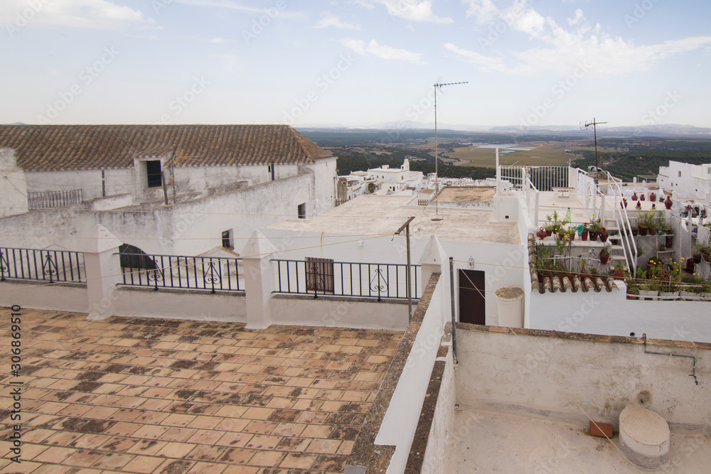 Vejer de la Frontera white village in Cadiz province Andalusia Spain
