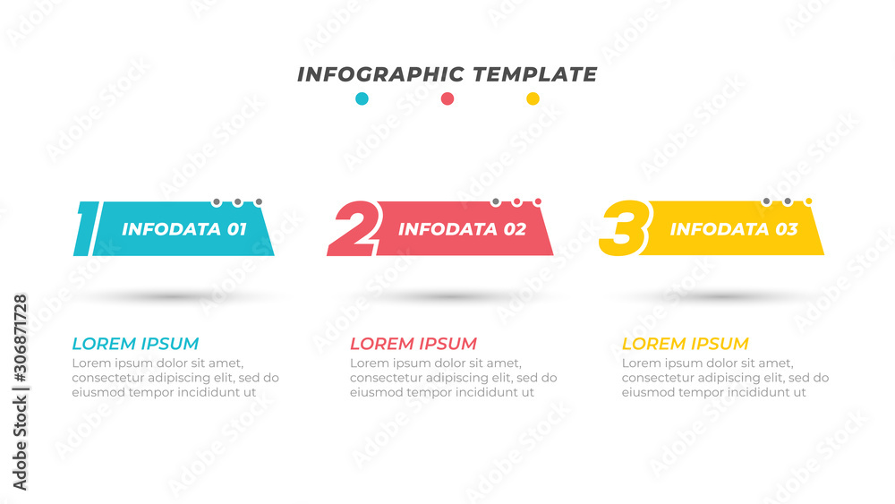 Business template content design with number option and marketing icons. Vector business concept with 3 step. Business template content design with number option and marketing icons. Vector business concept with 3 step.