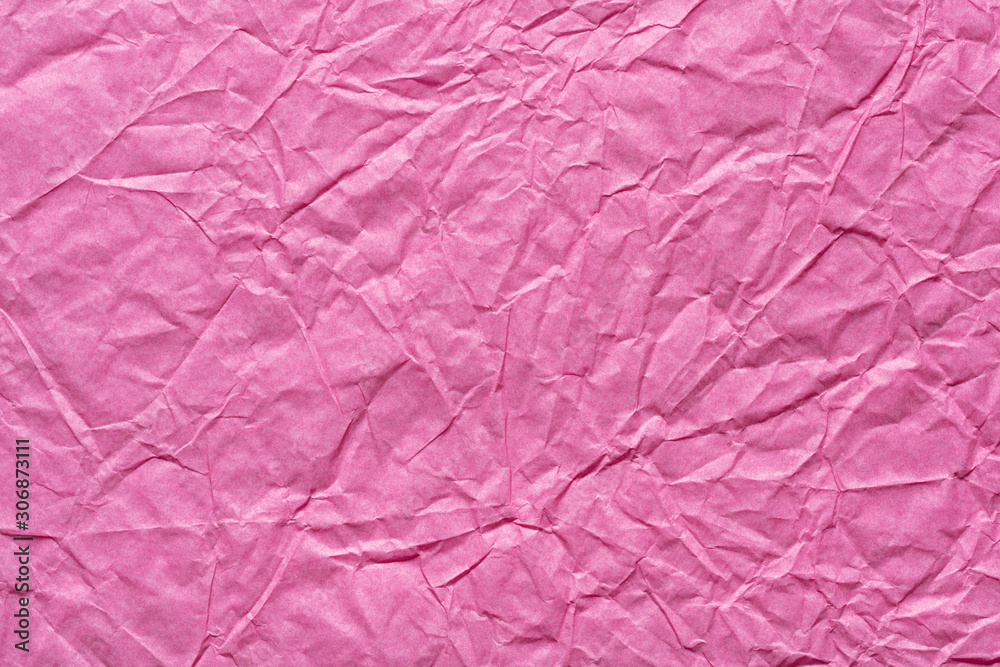 Crumpled paper background in adorable violet color for your new greeting card.