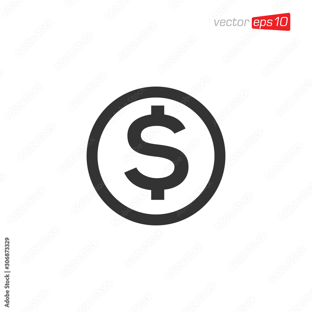 Dollar Money Icon Design Vector Dollar Money Icon Design Vector