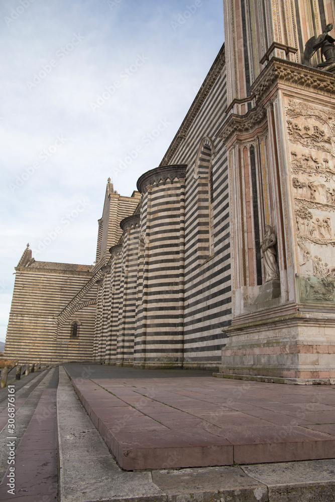 Orvieto Cathedral. Orvieto. Terni Province. Umbria. Italy
