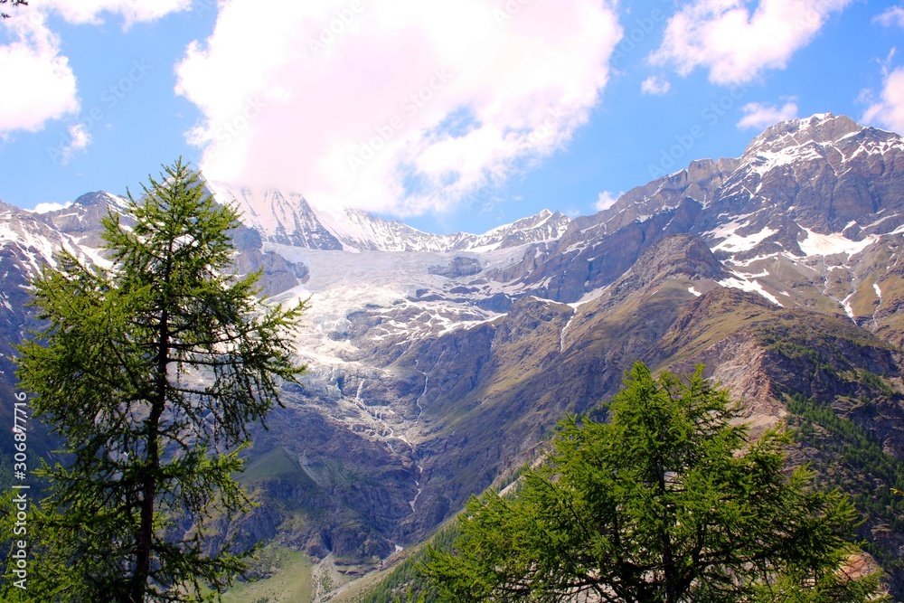 Alpines Hochgebirge der Schweiz