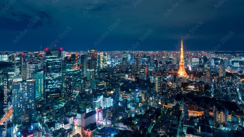 東京風景・タイムラプス 東京風景・タイムラプス
