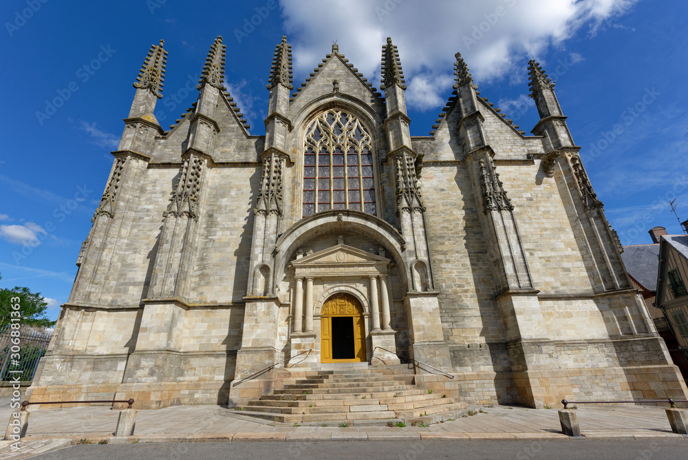  Eglise Notre Dame de Viitré, Ile-et-Vilaine, Bretagne, France