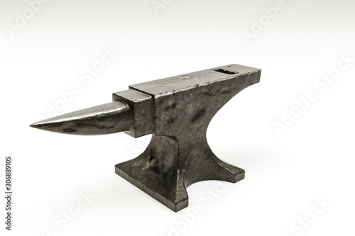 anvil isolated on white