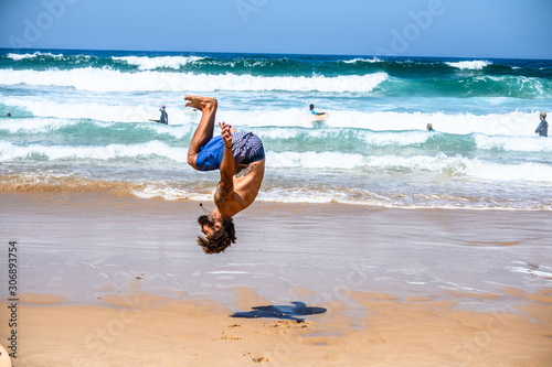 Surfer in Portugal