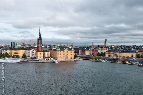 The Landscape of Stockholm city, Sweden