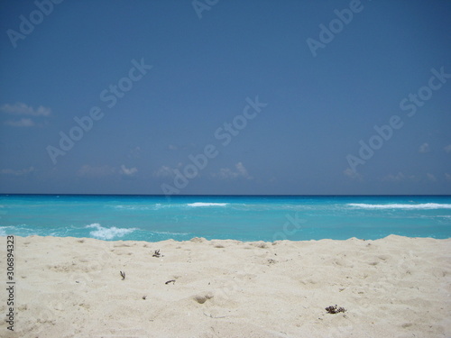 caribe playa ruina