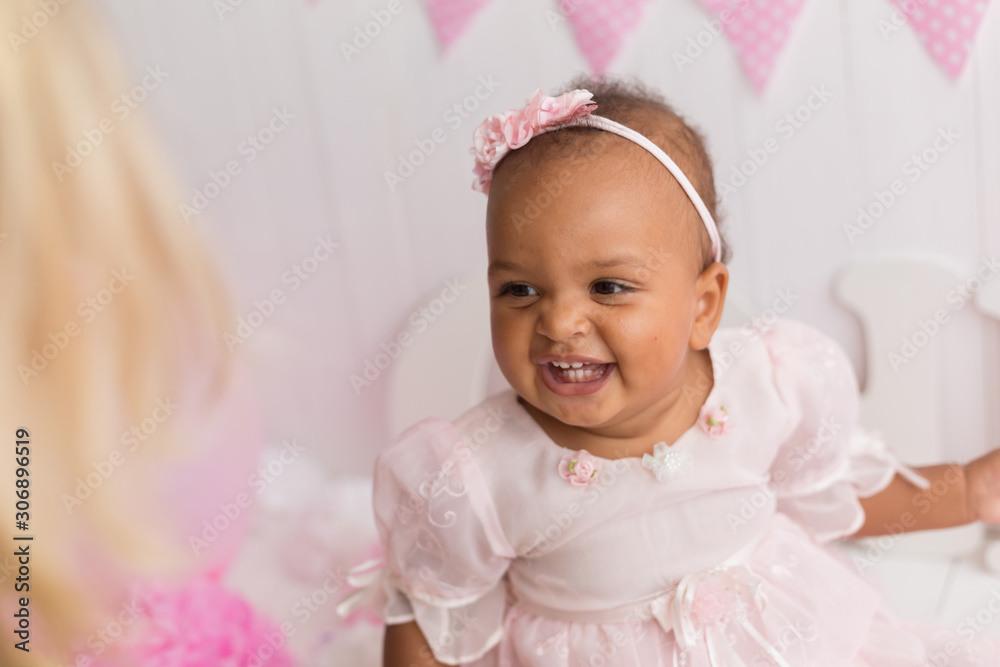 portrait of a black little girl portrait of a black little girl