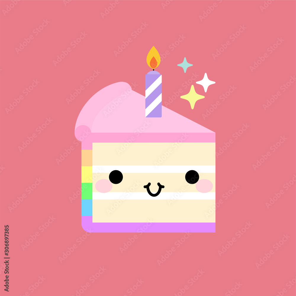 Cake Clipart Without Candles Slice