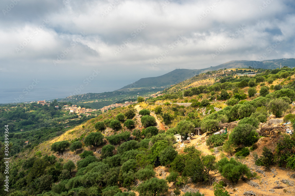 The coast at Camerota, Southern Italy