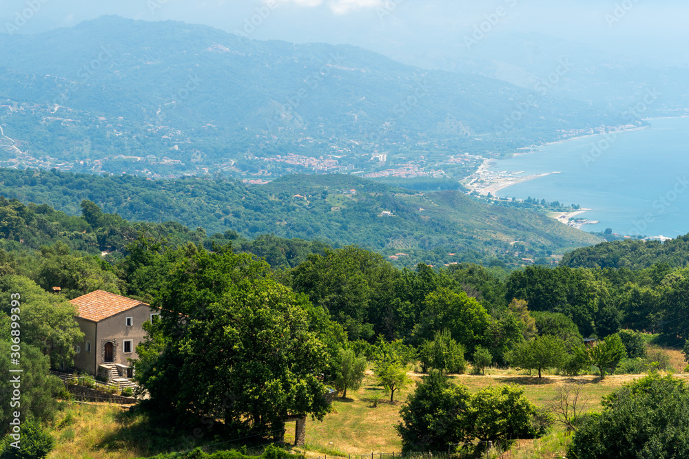 Fototapeta premium San Giovanni a Piro, old town in Salerno province