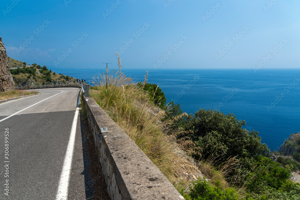 The coast of Maratea, Southern Italy, at summer The coast of Maratea, Southern Italy, at summer