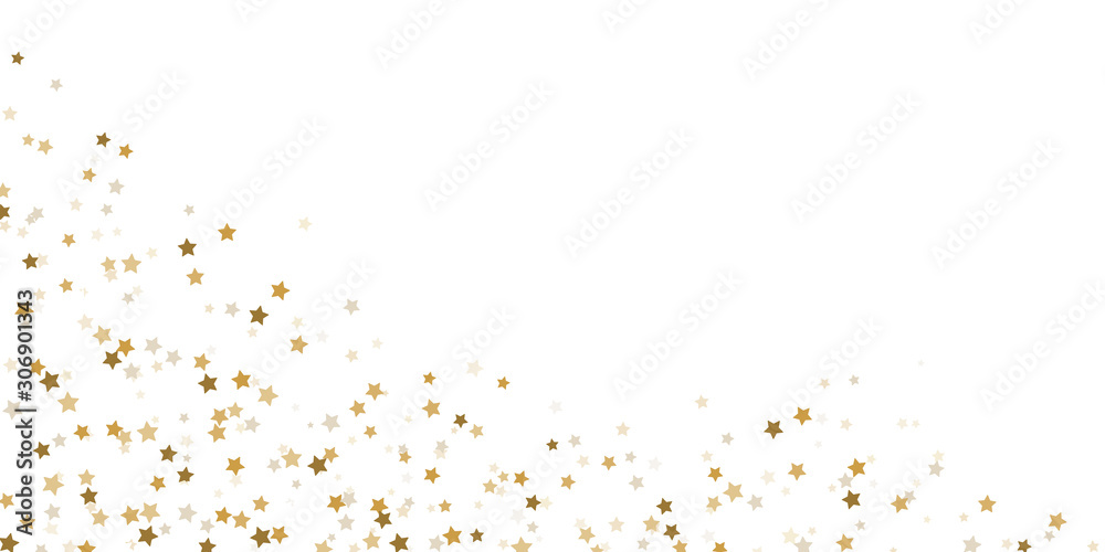 confetti stars background for christmas time