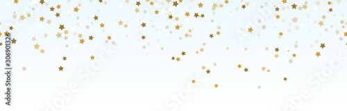 seamless confetti stars background for christmas time