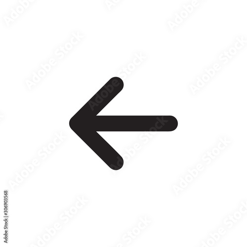 Arrow icon vector isolated on background. Trendy web symbol. Pixel perfect. illustration EPS 10. - Vector.
