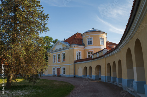 Manor of great Russian seafarer Krusenstern. Kiltsi, Estonia