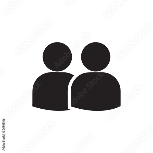 Couple icon vector isolated on background. Trendy people symbol. Pixel perfect. illustration EPS 10. - Vector.