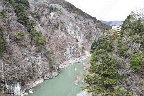 栃木県 鬼怒川温泉の風景