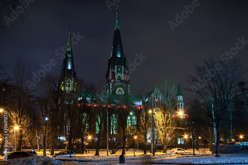 Church in the night