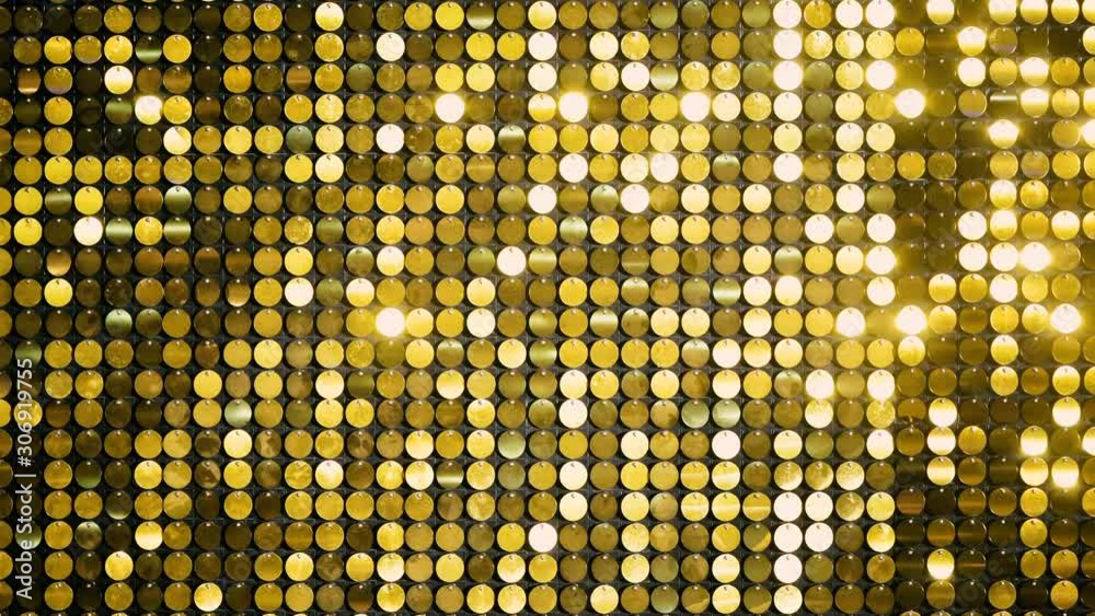 Sequins reflective background. golden Sequins, Sparkling