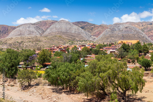 View of Torotoro village in Bolivia photo