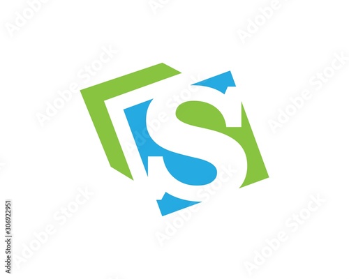 Business corporate S letter logo design Free Download Business corporate S letter logo design - GFXLoad