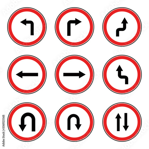 Free Download traffic sign icon vector design symbol - GFXLoad
