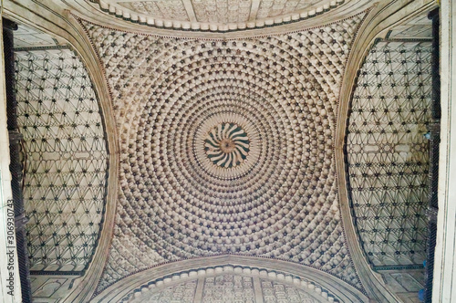 Obraz na plátne Aurangabad, India - July 18 2016: The Bibi Ka Maqbara at Aurangabad India