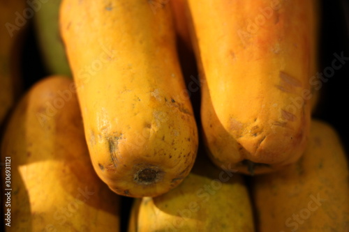 bananas on the market