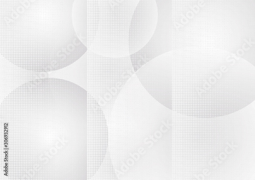 Wallpaper Mural Abstract halftone dotted background. Transparency pattern, dot, circles, shadow.  Gray modern optical pop art texture for posters, sites, business cards, cover, labels mock-up, vintage stickers Torontodigital.ca