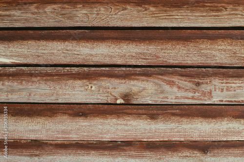 Vintage brown old wooden background for decorative design.