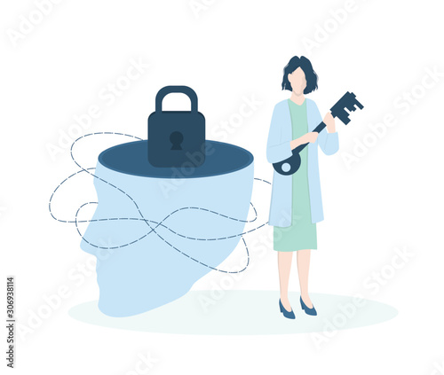 Mental health concept