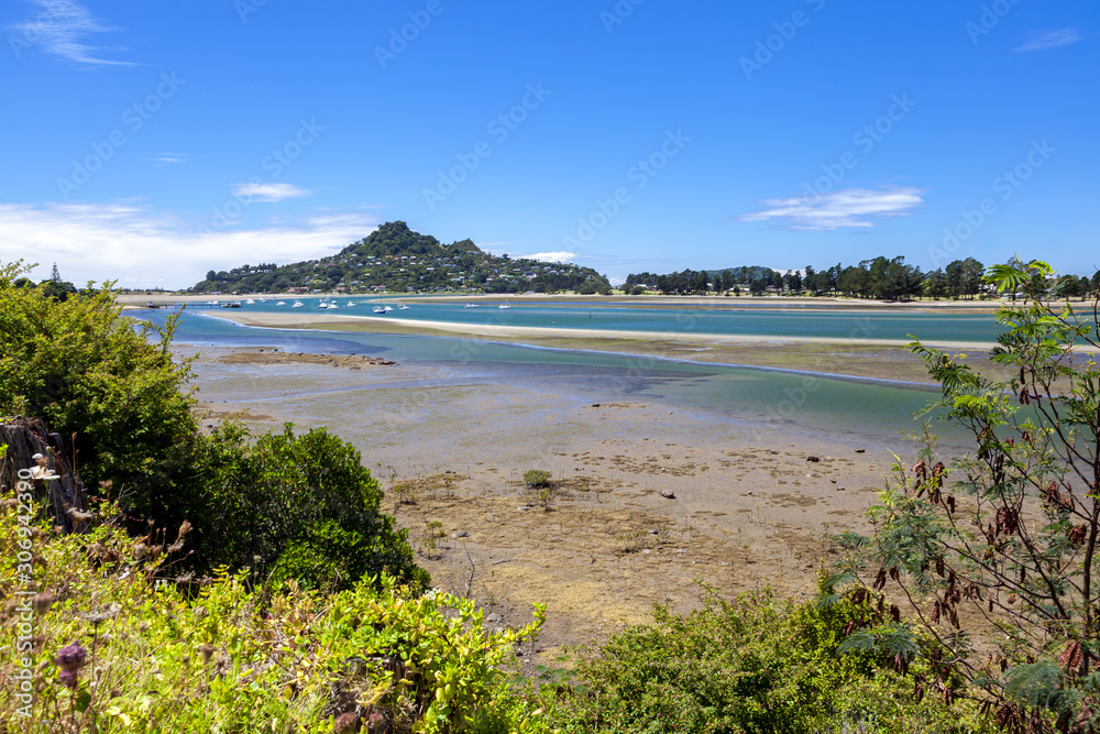 View of Tairua inlet in new Zealand View of Tairua inlet in new Zealand