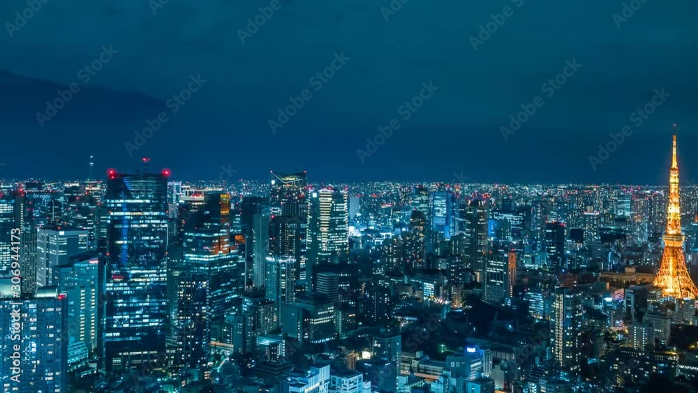 東京風景・タイムラプス 東京風景・タイムラプス