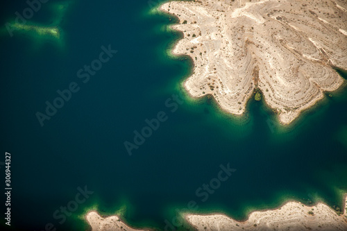 Aerial view of Lake Mead