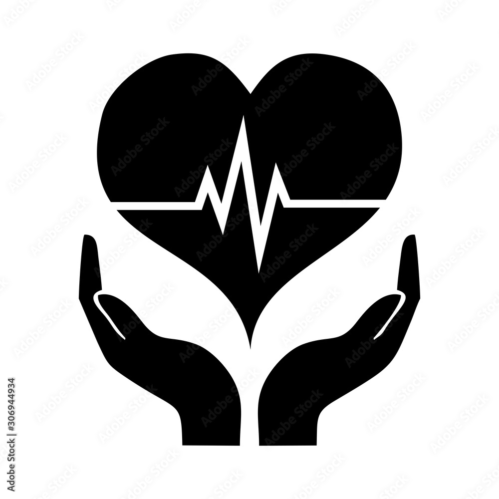 hand holding heart icon vector design symbol hand holding heart icon vector design symbol
