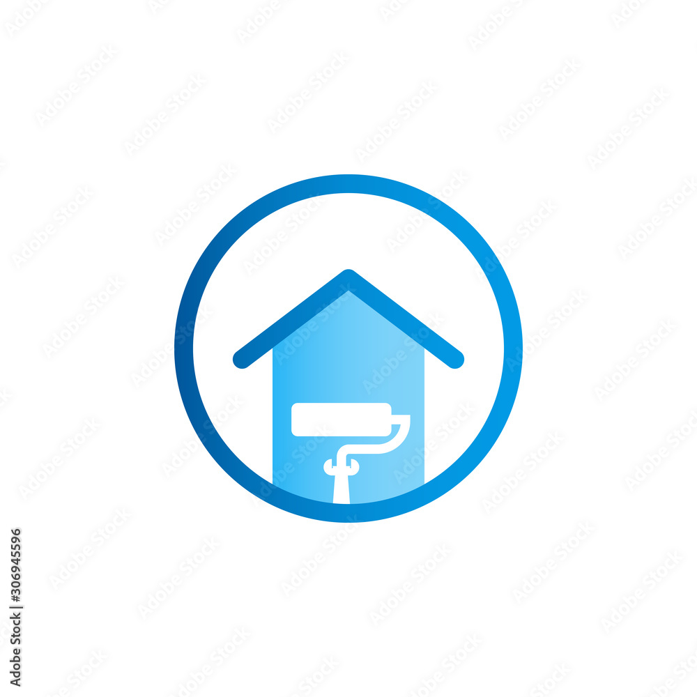 Cleaning Service and Home Repair logo vector template isolated Cleaning Service and Home Repair logo vector template isolated