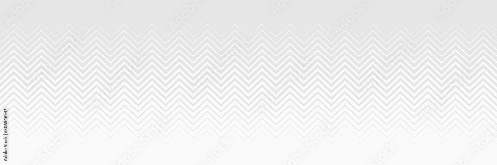White seamless zigzag background. Modern style. Halftone transition. - obrazy, fototapety, plakaty 