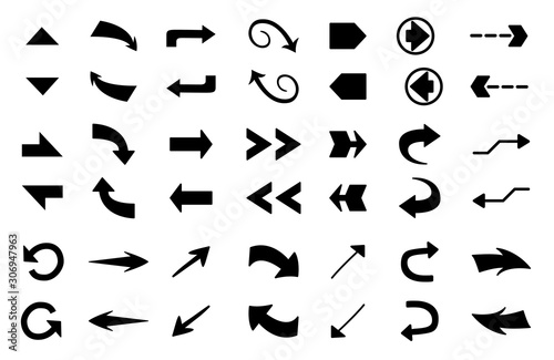 Arrows vector collection.                                       
