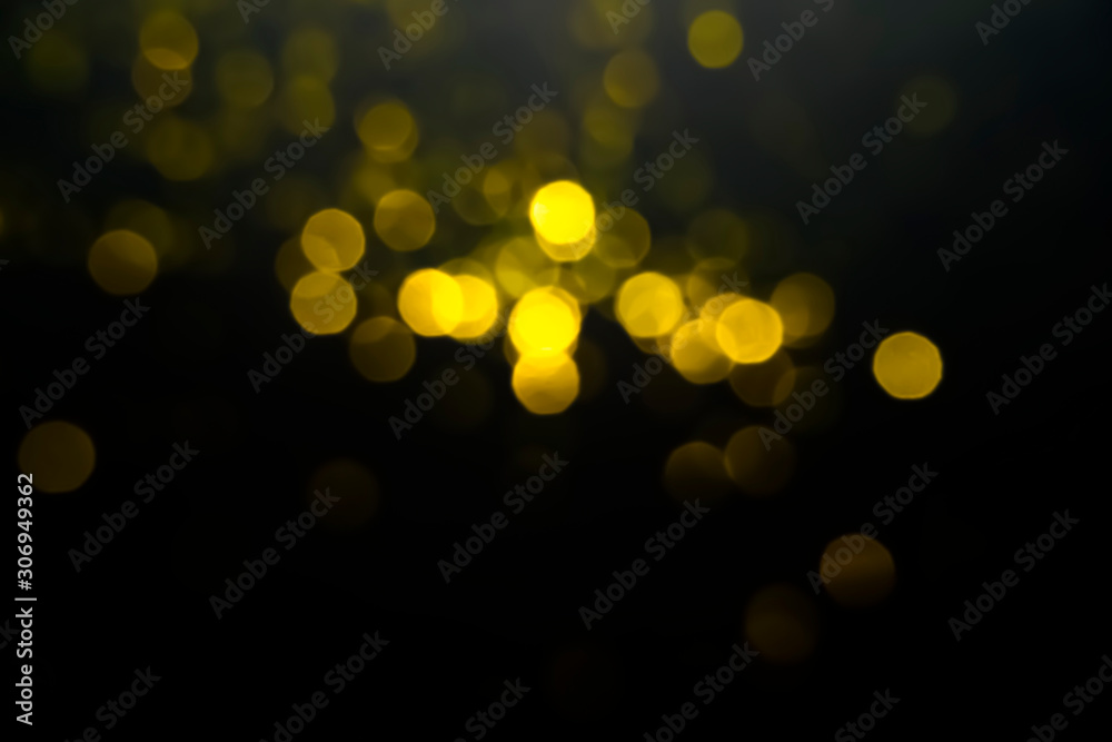 Fototapeta premium Gold abstract bokeh background