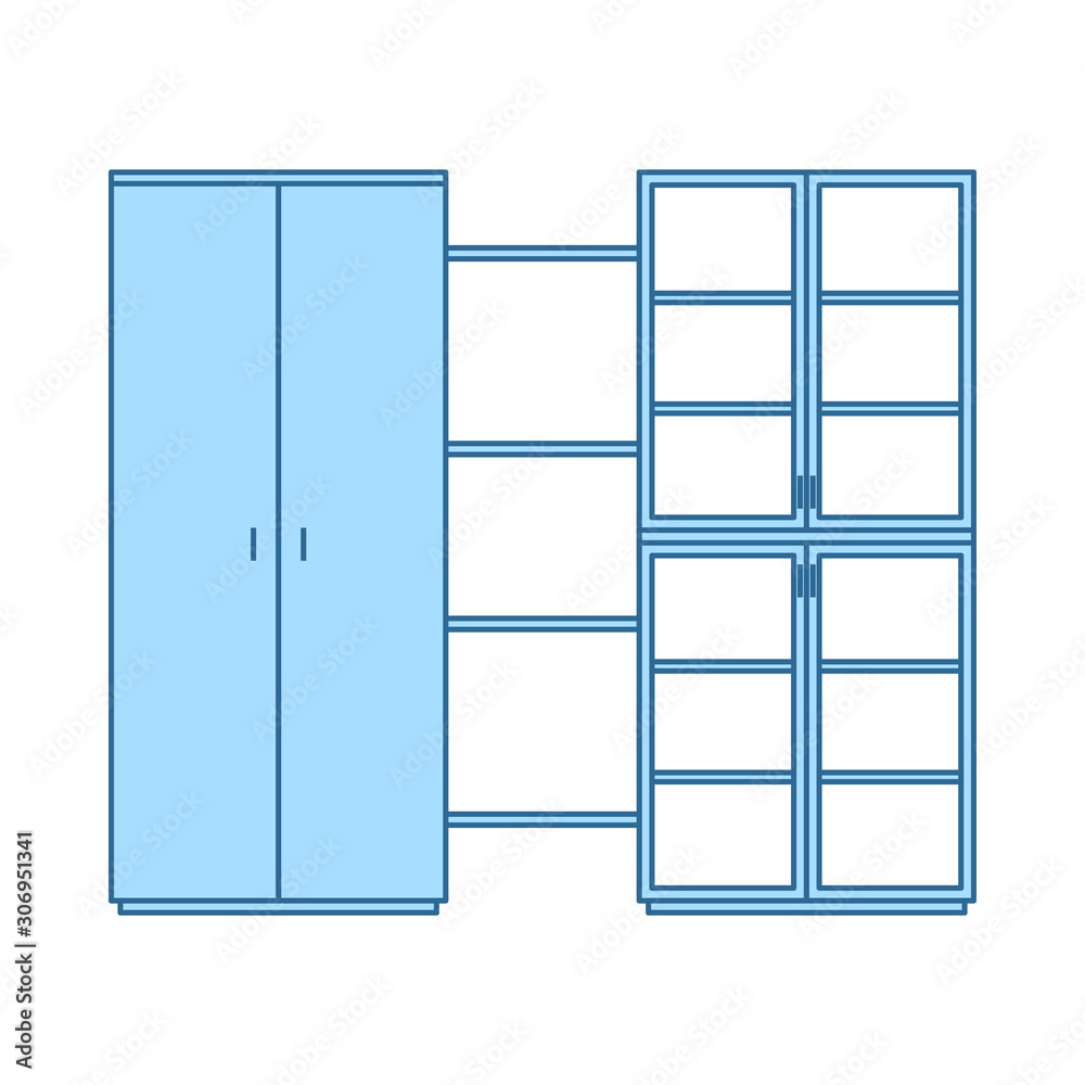 Office Cabinet Icon Office Cabinet Icon