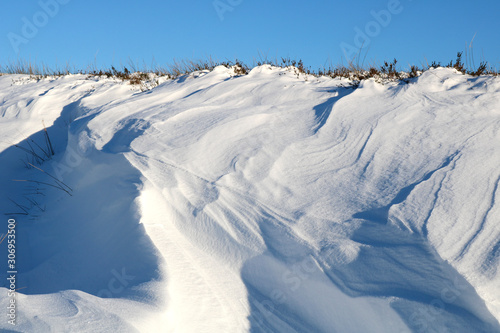 Winter mountain landscape. Snow covered mountains. © Irina