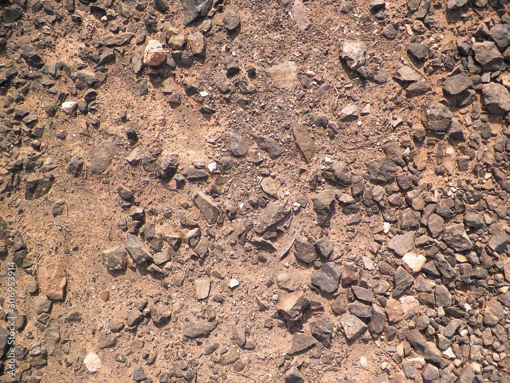 Soil and rocks as background Soil and rocks as background
