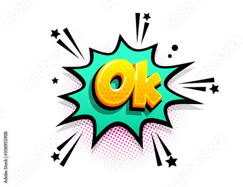 Comics text advertise phrase sale pop art