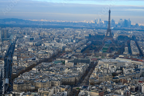 Vue panoramique de paris