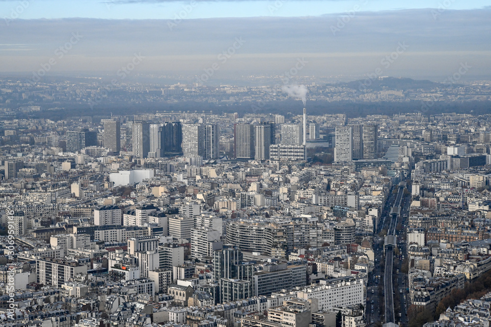 Vue Panoramique de Paris