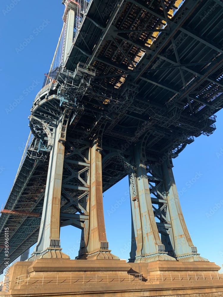 Obraz premium New York historical bridges.